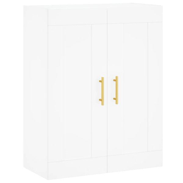 Szafka Biała z Drzwiami 69.5x34x90 cm do Salonu Pokoju Sypialni 774202