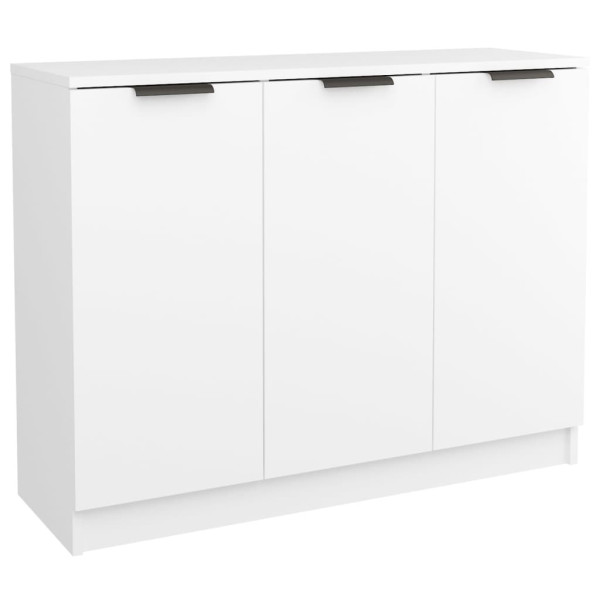 Szafka Biała z Drzwiami 90.5x30x70 cm do Salonu Pokoju Sypialni 769608
