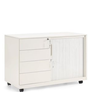 Szafka biurowa FB-615-L-4 biała metalowa 988546