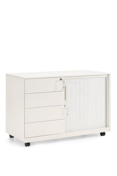Szafka biurowa FB-615-L-4 biała metalowa 988546