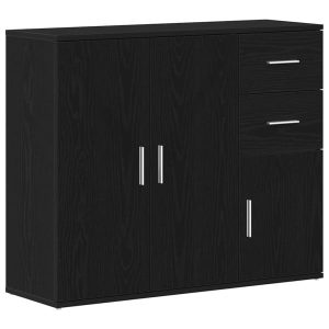 Szafka Black oak Materiał drewnopochodny vidaXL 569878