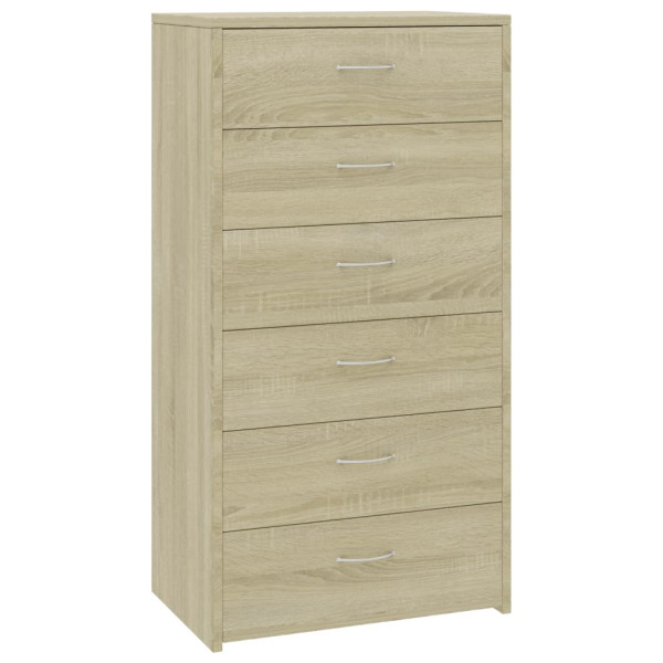 Szafka Brąz Materiał drewnopochodny vidaXL 569476