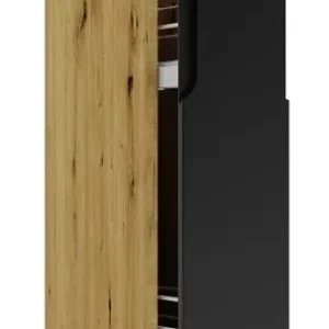 Szafka cargo 15 cm dąb artisan + czarny – Avro 641720 Szafka cargo 15 cm dąb artisan + czarny – Avro 641720
