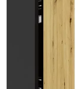 Szafka cargo 15 cm grafit + dąb artisan – Zenix 647364 Szafka cargo 15 cm grafit + dąb artisan – Zenix 647364
