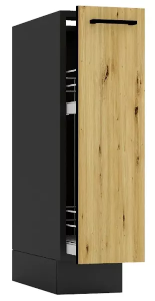 Szafka cargo 20 cm grafit + dąb artisan - Jovro 641679