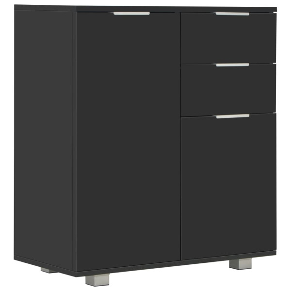 Szafka Czarny Materiał drewnopochodny vidaXL 317546