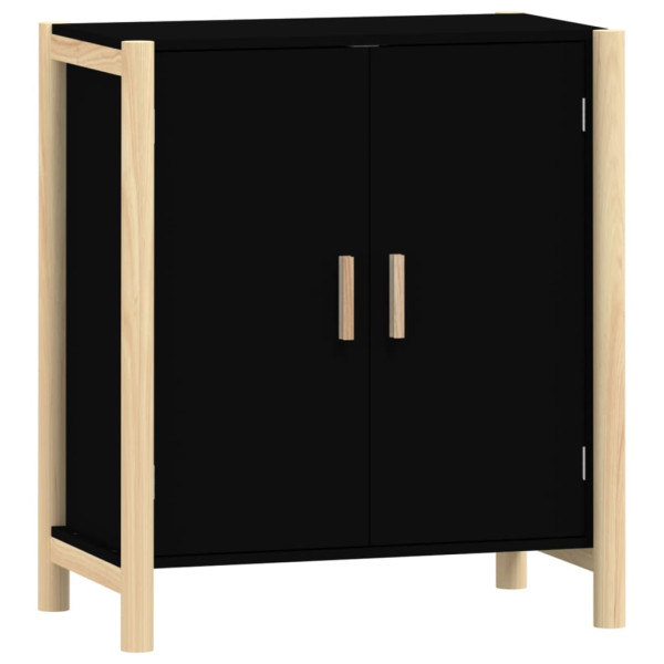 Szafka Czarny Materiał drewnopochodny vidaXL 319205