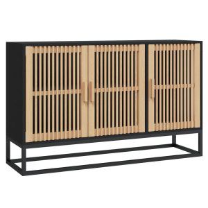 Szafka Czarny Materiał drewnopochodny vidaXL 319207 Szafka Czarny Materiał drewnopochodny vidaXL 319207