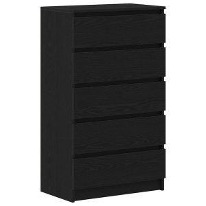 Szafka Czarny Materiał drewnopochodny vidaXL 569424 Szafka Czarny Materiał drewnopochodny vidaXL 569424