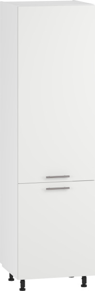 Szafka do zabudowy lodówki 60 VENTO DL-60/214 biały mat 1000843