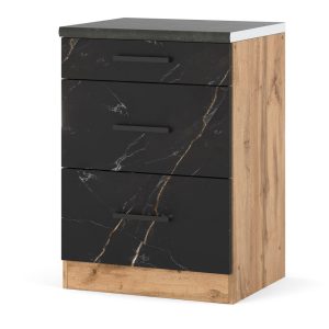 Szafka dolna 3 szuflady blande 60cm wotan san sebastian 601952