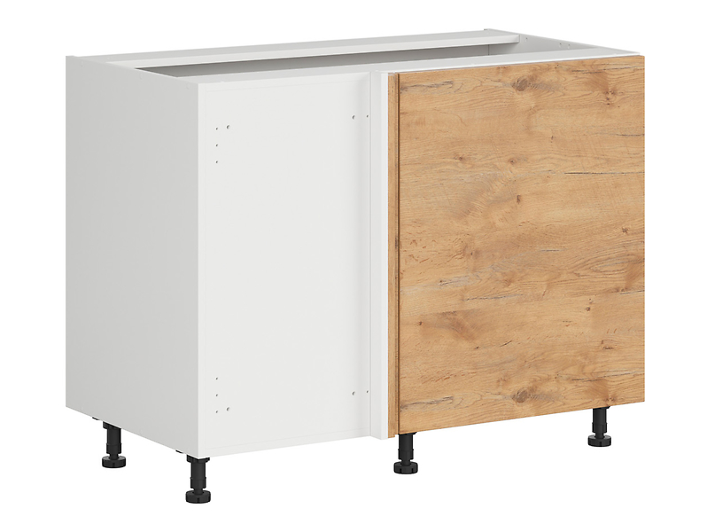 Szafka dolna Hamper lewa dąb lancelot zabudowuje naroże 120x60 cm 402907