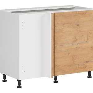 Szafka dolna Hamper lewa dąb lancelot zabudowuje naroże 125×65 cm 402909