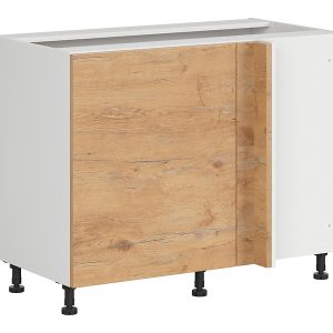 Szafka dolna Hamper prawa dąb lancelot zabudowuje naroże 125×65 cm 402910