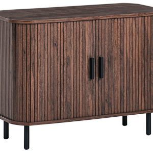 Szafka dwudrzwiowa MDF ciemnobrązowa 729924