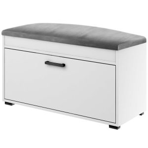 Szafka Fala 1W Biały/Szary/C 80X37,7X49 Cm 943661