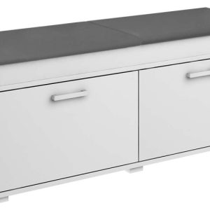 Szafka Fala 2 Biały/Szary 100X37X49 Cm 943635 Szafka Fala 2 Biały/Szary 100X37X49 Cm 943635