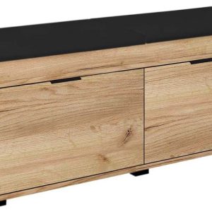 Szafka Fala 2 Dąb Craft Złoty/Czarny/K 100X37X49 Cm 943640 Szafka Fala 2 Dąb Craft Złoty/Czarny/K 100X37X49 Cm 943640