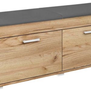 Szafka Fala 2 Dąb Craft Złoty/Szary 100X37X49 Cm 943622 Szafka Fala 2 Dąb Craft Złoty/Szary 100X37X49 Cm 943622