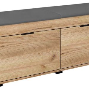 Szafka Fala 2 Dąb Craft Złoty/Szary/K 100X37X49 Cm 943628 Szafka Fala 2 Dąb Craft Złoty/Szary/K 100X37X49 Cm 943628