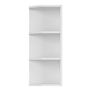 Szafka górna narożna 30 cm otwarta biały alpejski 32877 Szafka górna narożna 30 cm otwarta biały alpejski 32877