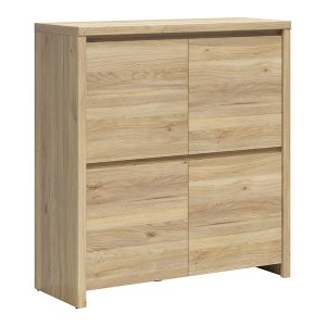 Szafka Kaspian 105 cm czterodrzwiowa dąb mauvella 1064859 Szafka Kaspian 105 cm czterodrzwiowa dąb mauvella 1064859