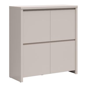 Szafka Kaspian 105 cm czterodrzwiowa kaszmir 844308 Szafka Kaspian 105 cm czterodrzwiowa kaszmir 844308