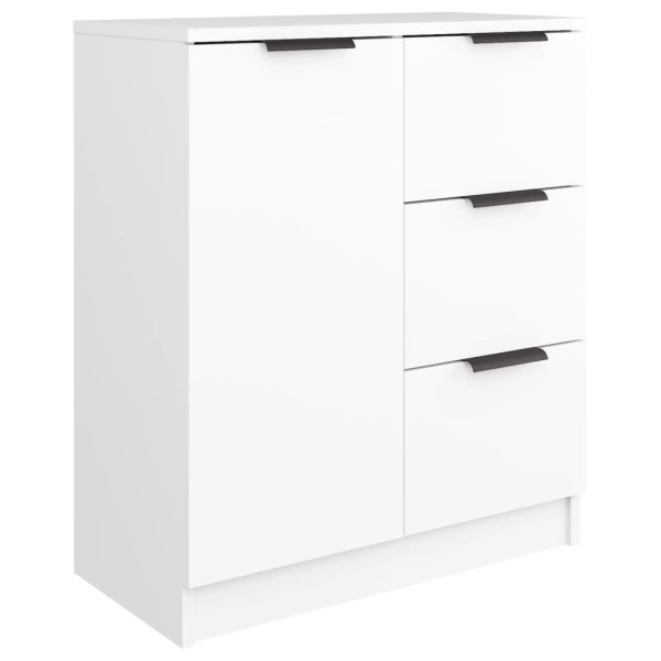 Szafka Komoda Regał Biała z Drzwiami 60x30x70 cm do Salonu Pokoju Sypialni 774348