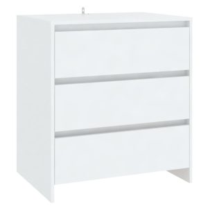 Szafka Komoda Regał Biała z Szufladami 70x41x75 cm do Salonu Pokoju 772946 Szafka Komoda Regał Biała z Szufladami 70x41x75 cm do Salonu Pokoju 772946