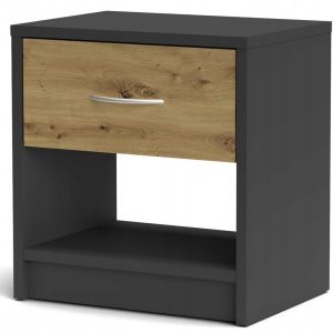 Szafka komoda stolik nocny NAKA antracyt-artisan 782418 Szafka komoda stolik nocny NAKA antracyt-artisan 782418