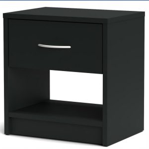 Szafka komoda stolik nocny NAKA czarna 782416 Szafka komoda stolik nocny NAKA czarna 782416