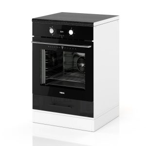 Szafka kuchenna 60cm dolna piekarnik spremium czarny połysk 374188 Szafka kuchenna 60cm dolna piekarnik spremium czarny połysk 374188