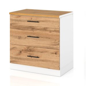 Szafka kuchenna dolna 3 szuflady 80cm spremium dąb wotan 373853 Szafka kuchenna dolna 3 szuflady 80cm spremium dąb wotan 373853
