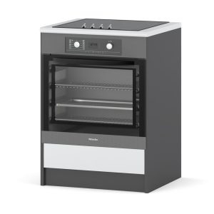 Szafka kuchenna dolna bella piekarnik 60cm szary biały mat 576490 Szafka kuchenna dolna bella piekarnik 60cm szary biały mat 576490