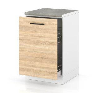 Szafka kuchenna dolna drewniana cargo 50cm spremium sonoma 378059 Szafka kuchenna dolna drewniana cargo 50cm spremium sonoma 378059