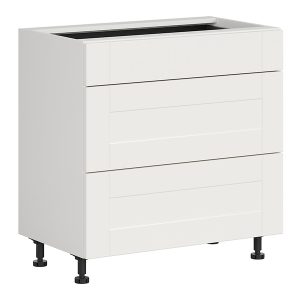 Szafka kuchenna dolna Edan 80 cm z szufladami cichy domyk biały canadian 510178 Szafka kuchenna dolna Edan 80 cm z szufladami cichy domyk biały canadian 510178