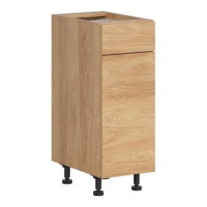 Szafka kuchenna dolna Hamper 30 cm lewa z szufladą cichy domyk dąb hikora 398845 Szafka kuchenna dolna Hamper 30 cm lewa z szufladą cichy domyk dąb hikora 398845