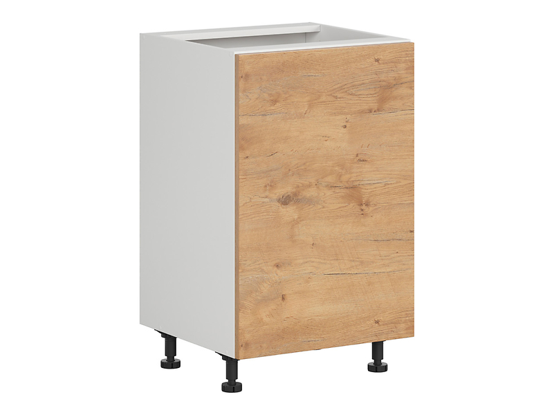 Szafka kuchenna dolna Hamper 50 cm prawa dąb lancelot 402878