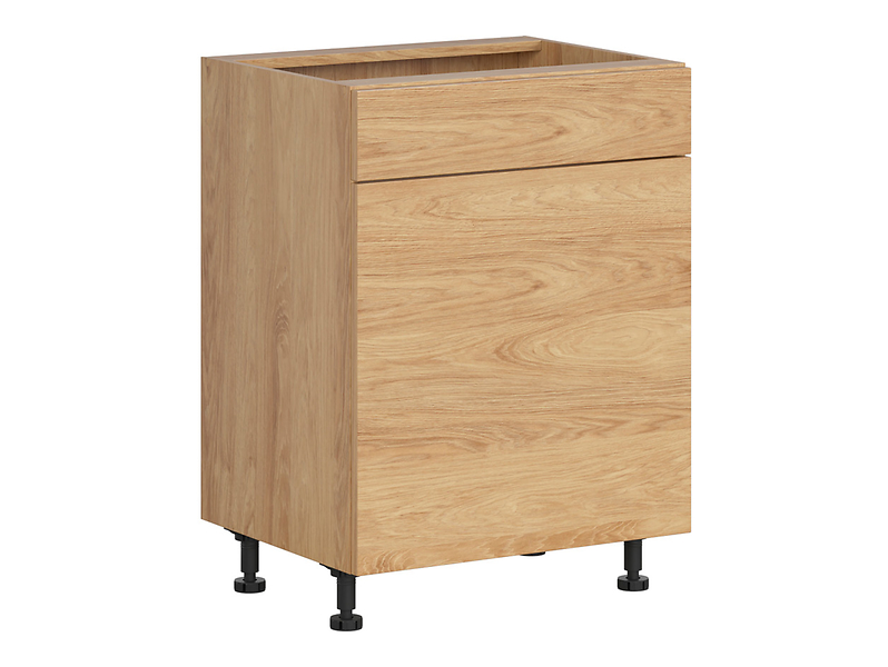 Szafka kuchenna dolna Hamper 60 cm lewa dąb hikora 398842