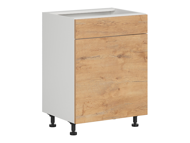 Szafka kuchenna dolna Hamper 60 cm lewa dąb lancelot 402171