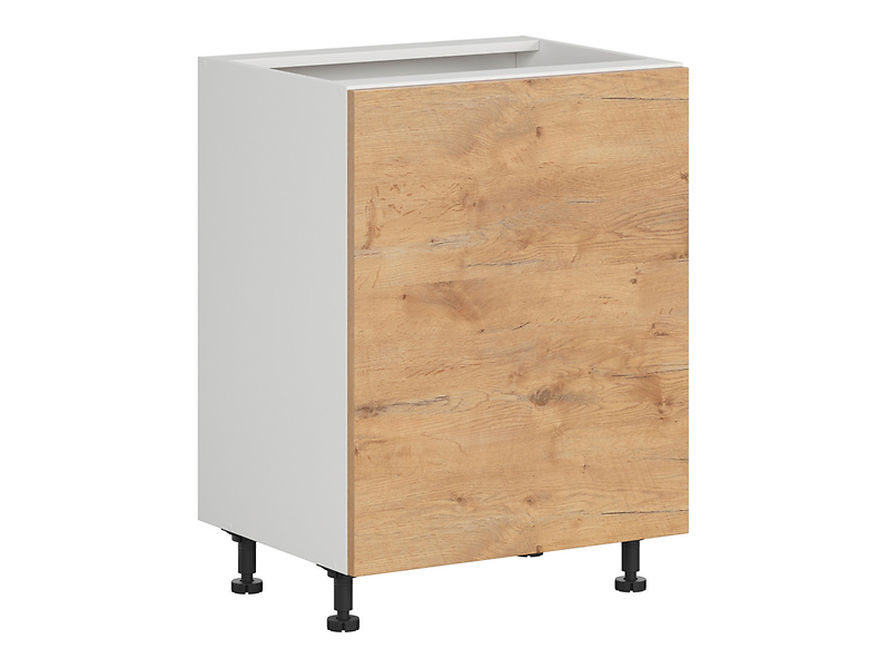 Szafka kuchenna dolna Hamper 60 cm prawa dąb lancelot 402882