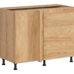 Szafka kuchenna dolna Hamper lewa dąb hikora zabudowuje naroże 125×65 cm 398915 Szafka kuchenna dolna Hamper lewa dąb hikora zabudowuje naroże 125×65 cm 398915