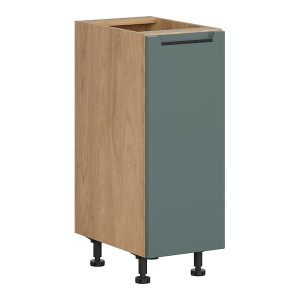 Szafka kuchenna dolna Iris 30 cm z koszem cargo zieleń boho 314261