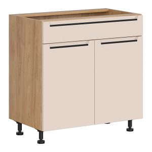 Szafka kuchenna dolna Iris 80 cm dwudrzwiowa alehamra mat 454429 Szafka kuchenna dolna Iris 80 cm dwudrzwiowa alehamra mat 454429