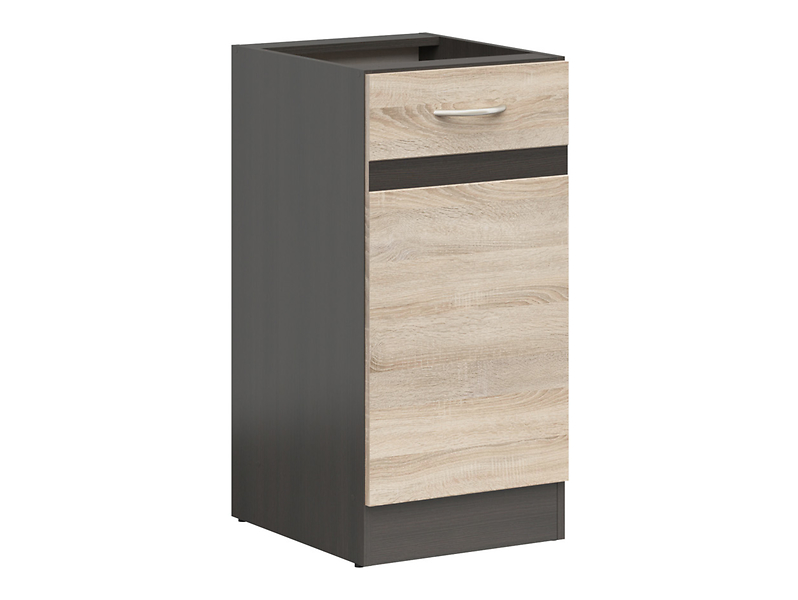 Szafka kuchenna dolna Junona Line 40 cm lewa dąb sonoma 91578