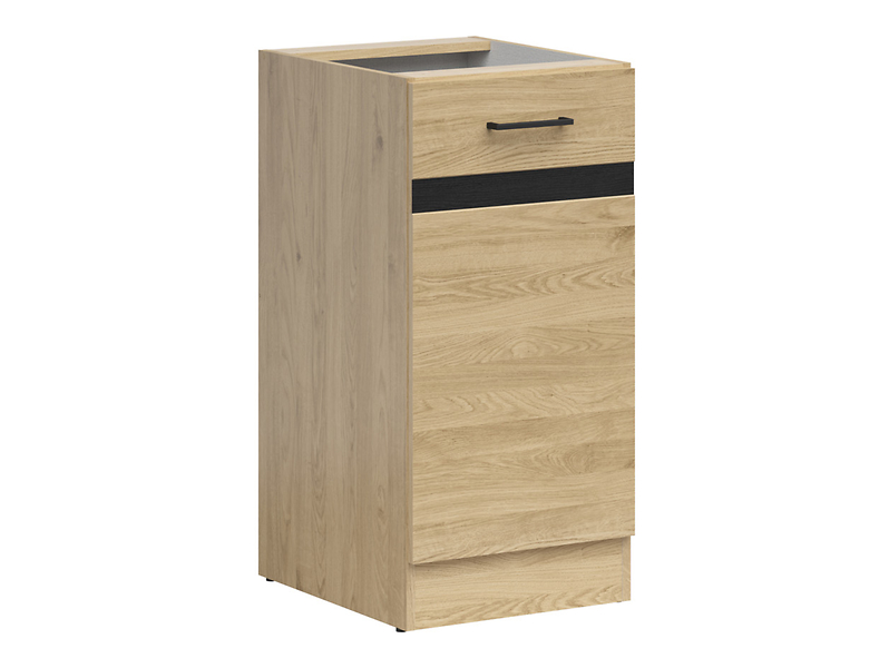 Szafka kuchenna dolna Junona Line 40 cm lewa z drzwiami dąb bernstein 268748