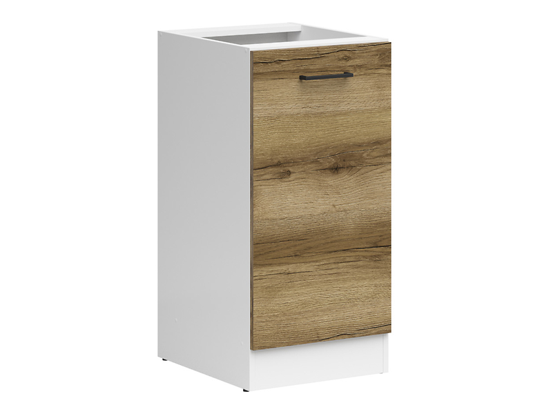 Szafka kuchenna dolna Junona Line 40 cm prawa bez blatu dąb delano jasny 146332