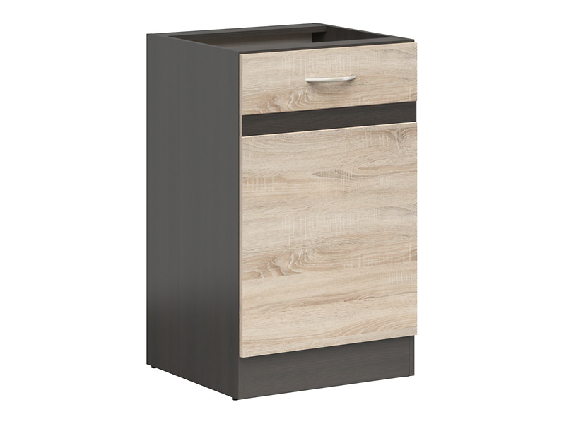 Szafka kuchenna dolna Junona Line 50 cm lewa dąb sonoma 93453