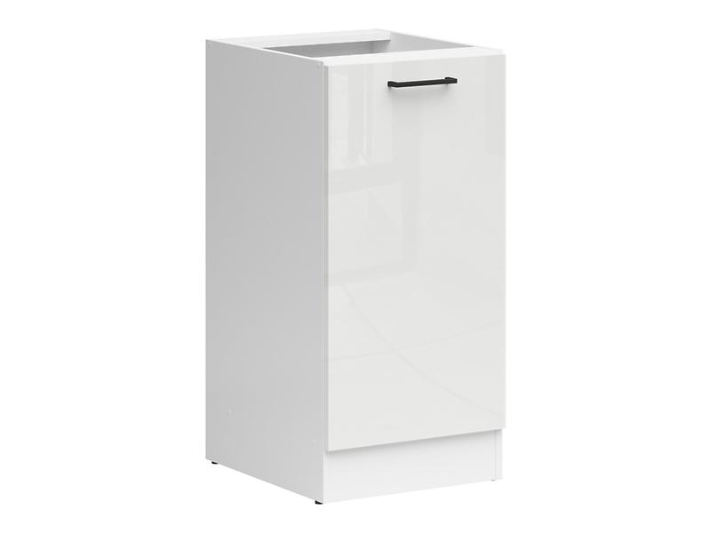 Szafka kuchenna dolna Junona Line 50 cm lewa kredowy połysk 57795