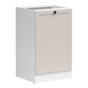 Szafka kuchenna dolna Junona Line 50 cm lewa z drzwiami biały/uni kaszmir 866338 Szafka kuchenna dolna Junona Line 50 cm lewa z drzwiami biały/uni kaszmir 866338